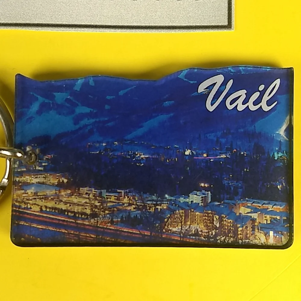 Vail, Colorado Keychain from the early 2000s